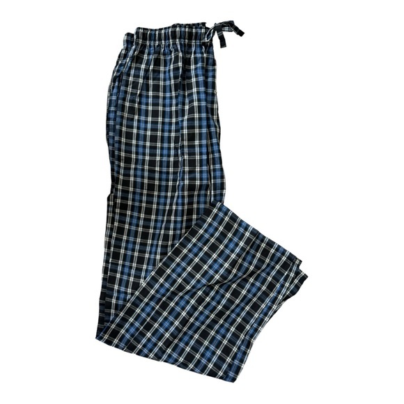 Pair Of Fruit of the Loom Men's Woven Sleep Pajama Pants,‎ Large - Picture 2 of 8